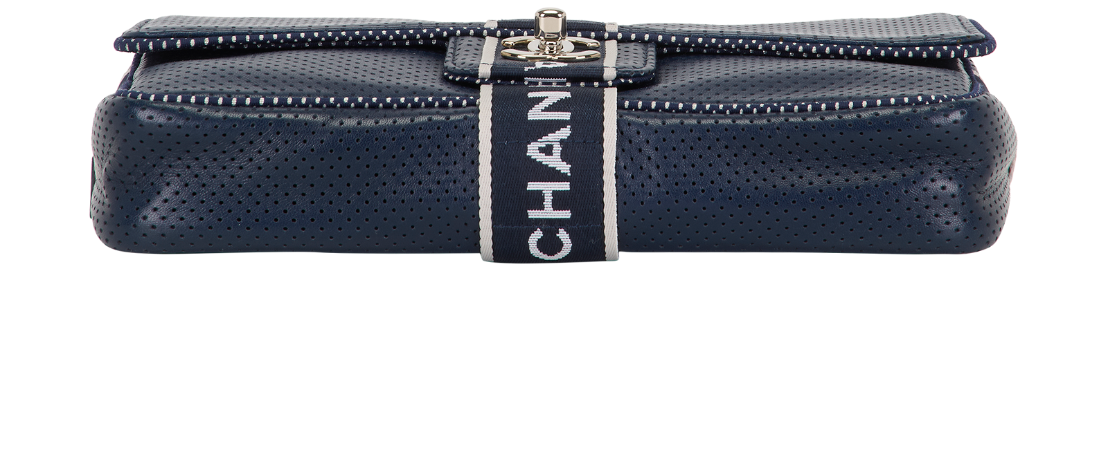 Sport Line Shoulder Bag, &pound;2,500, Handbags, Navy, Leather, Top view